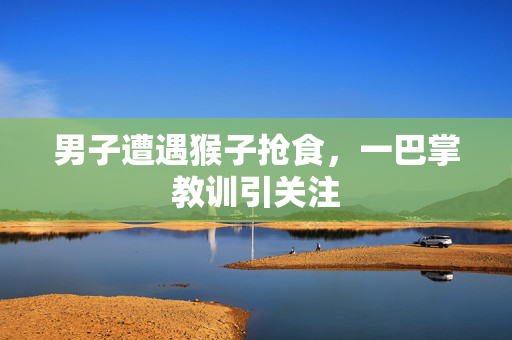 男子遭遇猴子抢食，一巴掌教训引关注