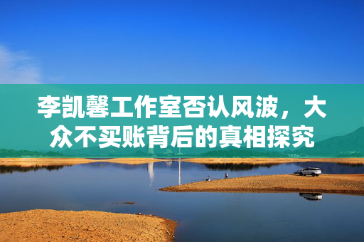 李凯馨工作室否认风波，大众不买账背后的真相探究