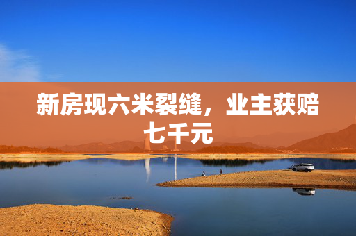 新房现六米裂缝，业主获赔七千元