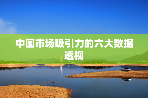 中国市场吸引力的六大数据透视