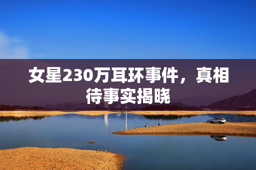 女星230万耳环事件，真相待事实揭晓