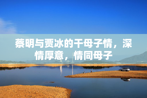 蔡明与贾冰的干母子情，深情厚意，情同母子