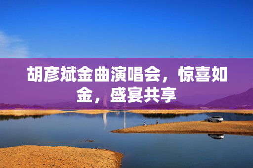 胡彦斌金曲演唱会，惊喜如金，盛宴共享