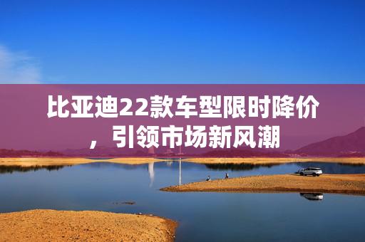比亚迪22款车型限时降价，引领市场新风潮
