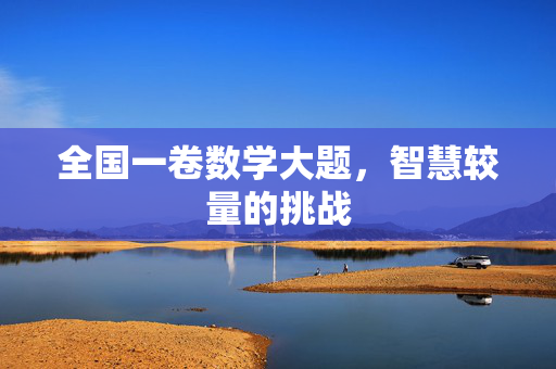 全国一卷数学大题，智慧较量的挑战