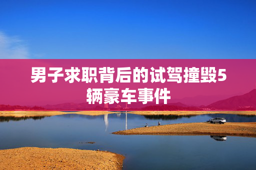男子求职背后的试驾撞毁5辆豪车事件