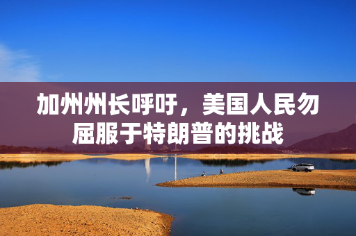 加州州长呼吁，美国人民勿屈服于特朗普的挑战
