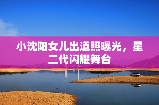 小沈阳女儿出道照曝光，星二代闪耀舞台