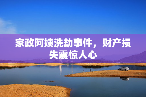家政阿姨洗劫事件，财产损失震惊人心