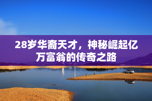 28岁华裔天才，神秘崛起亿万富翁的传奇之路