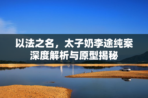 以法之名，太子奶李途纯案深度解析与原型揭秘