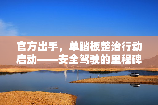 官方出手，单踏板整治行动启动——安全驾驶的里程碑