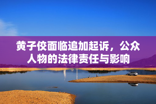 黄子佼面临追加起诉，公众人物的法律责任与影响