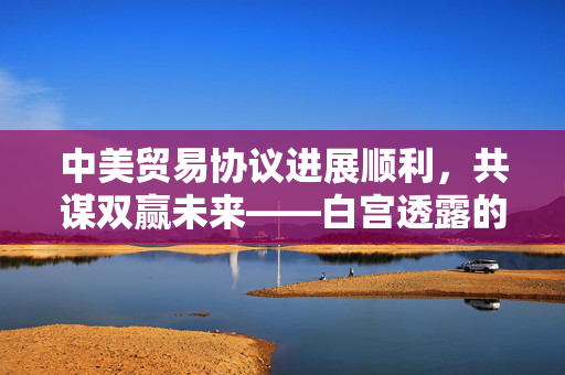 中美贸易协议进展顺利，共谋双赢未来——白宫透露的积极消息