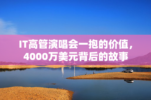 IT高管演唱会一抱的价值，4000万美元背后的故事
