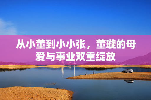 从小董到小小张，董璇的母爱与事业双重绽放
