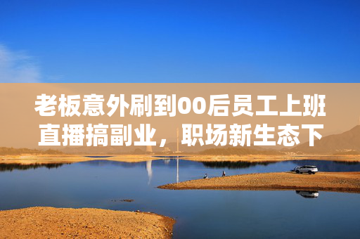 老板意外刷到00后员工上班直播搞副业，职场新生态下的多元挑战