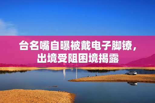 台名嘴自曝被戴电子脚镣，出境受阻困境揭露