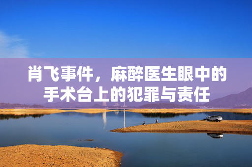 肖飞事件，麻醉医生眼中的手术台上的犯罪与责任